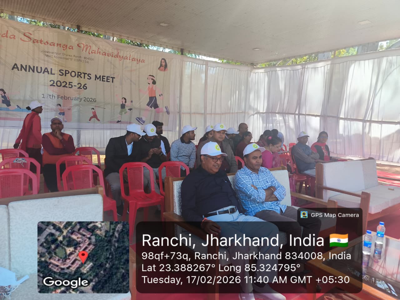The Annual Sports Meet 2025–2026 was successfully inaugurated at *Yogoda Satsanga Mahavidyalaya* with great enthusiasm. 